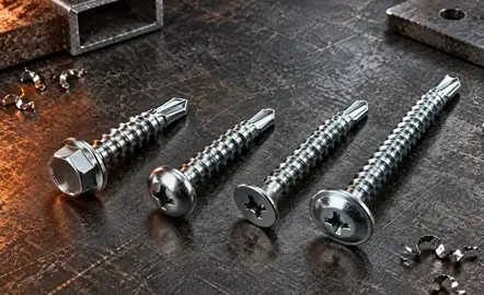 Wkręty samowiercące do metalu – DIN 7504 K, M, O czy T?
